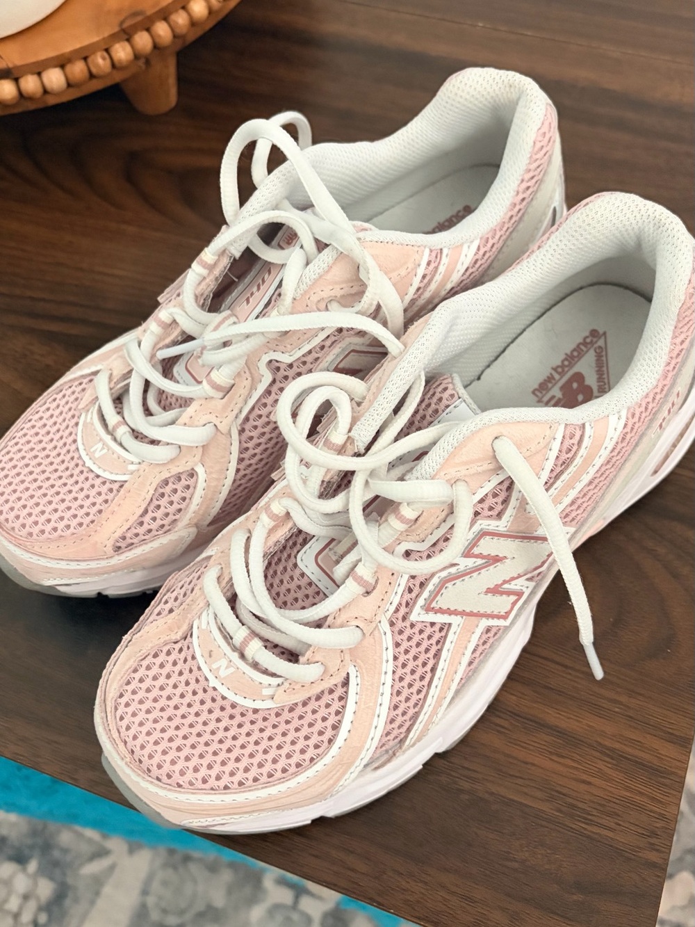 New Balance Women's Light Pink Athletic Sneakers